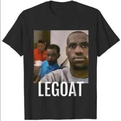 Vintage Lebron James Meme Tshirt Funny Nba Lebron James Meme Legoat Sweatshirt Funny shirt Meme Hoodie